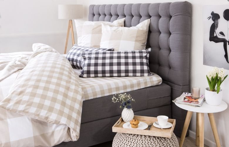 Quarto moderno confoortável